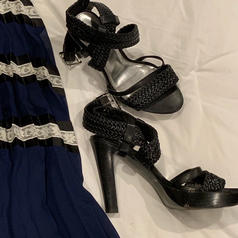 Platform high heel sandal
